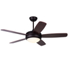 52 Inch Wholesale Prices Modern Fans Ceiling Electric Plywood Blade 1 Lamp Ceiling Fan With LED Light