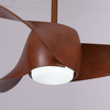 52 Inch Orient Style Wooden Ceiling Fan Lamp 