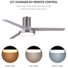 52 Inch 3blades Led Ceiling Indoor Fans with Remote Control