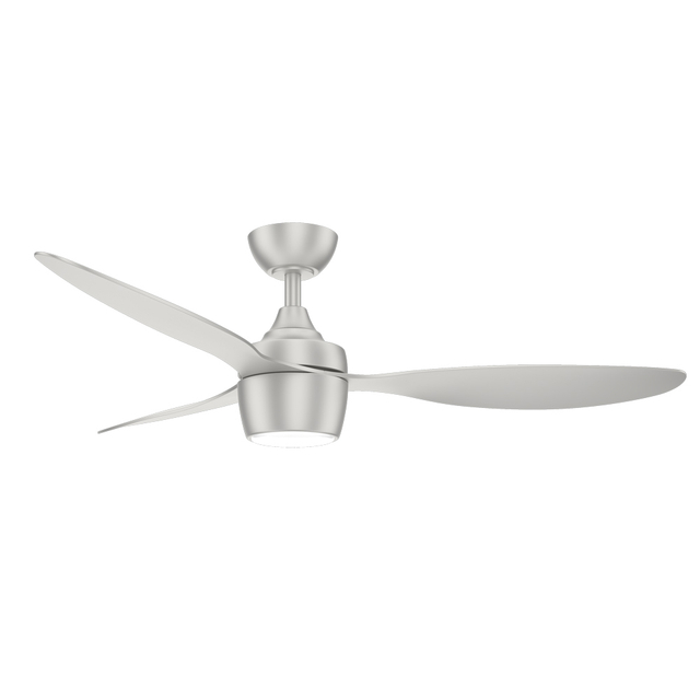 52 Inches Simple Styles Indoor 3 Blade Energy Saving Motor Decorative Ceiling Fan With Light