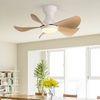 22 Inch American Styles Low Noise Children Bedroom Smart Modern Led Ceiling Fan With Light And Remote