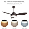 Indoor 3 ABS Blades Smart Ceiling Fan With Light KBS-4703