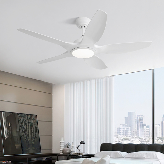 48 Inch 5 Blades Smart Ceiling Fan Energy Saving Indoor Lighting LED Ceiling Fan With Light KBS-48K022