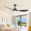 Big Size Long Blade 56-inch Ceiling Fan Reversible Motor Ceiling Fan Modern Nordic Simple Mute Ceiling Fan Light KBS-56K009