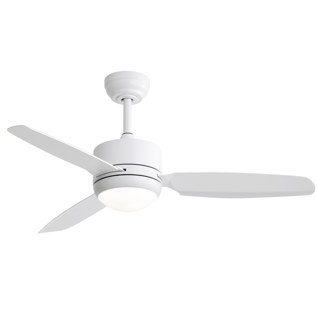 3 Blades 46 Inch Modern Smart Ceiling Fan With Light and Remote Control KBS-46K001