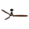 Decorative Led 60 Inch Indoor Solid Wood Ceiling Fan KBS-6003