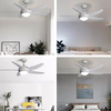 52 Inch Dc Motor Indoor Smart Modern Ceiling Fan With Light KBS-52122