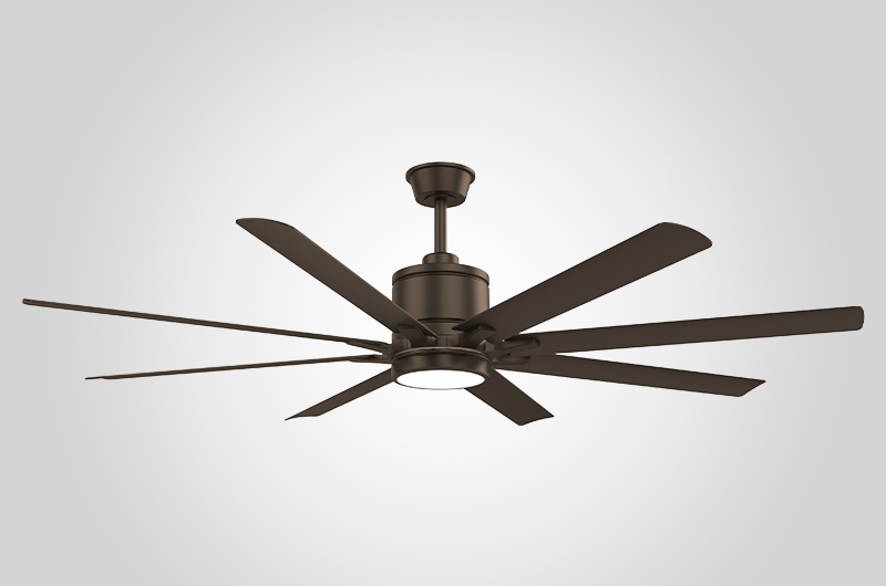 dark brown ceiling fan