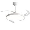 Morden Retractable 42" Ceiling Fan With Light And Remote Control