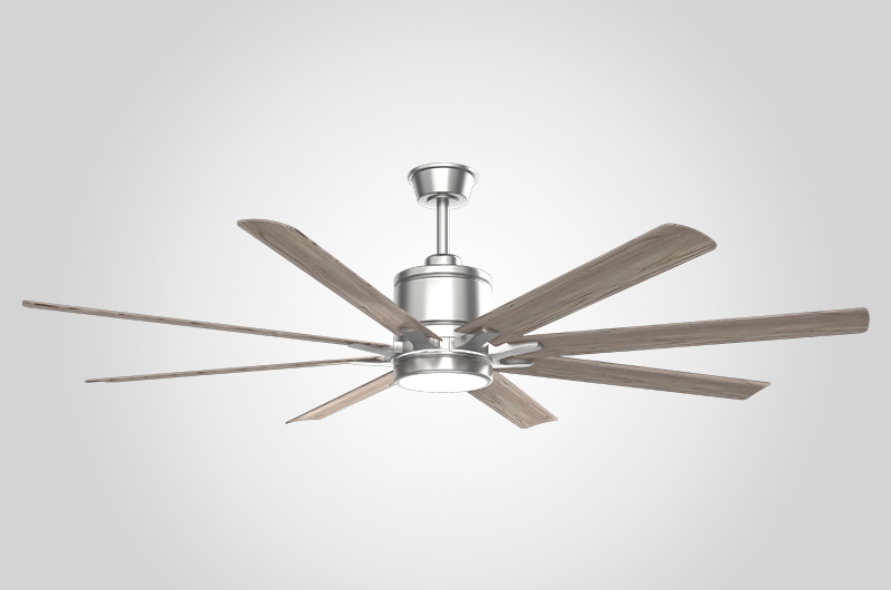 grey blade ceiling fan