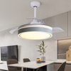 42 Inch Decorative Retractable Ceiling Fan With Light KBS-Y42142