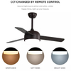 Smart 42 Inch Dimmable Modern Ceiling Fan With Light KBS-4241