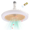 Aromatherapy E27 E26 Screw In Socket Fan Ceiling Fan With Light