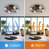 Low Profile Modern Indoor Bedroom Industrial Decorative Ceiling Fan KBS-20K001