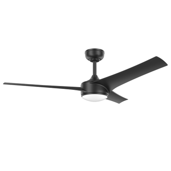 52 Inch Indoor Modern Decorative Ceiling Fan With LED Light And Remote Control KBS-52K170