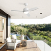 3 Blades 46 Inch Modern Smart Ceiling Fan With Light and Remote Control KBS-46K001