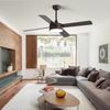 Indoor Living Room Smart Modern Led Ceiling Fan With Light KBS-52137