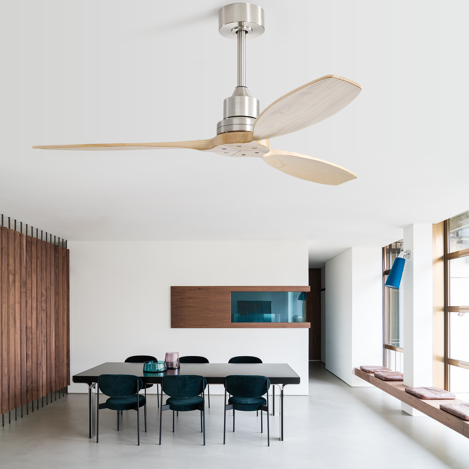 Solid Wood Ceiling Fan