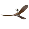 60 Inch Indoor Outdoor Decorative Reversible Solid Wood Ceiling Fan KBS-6004