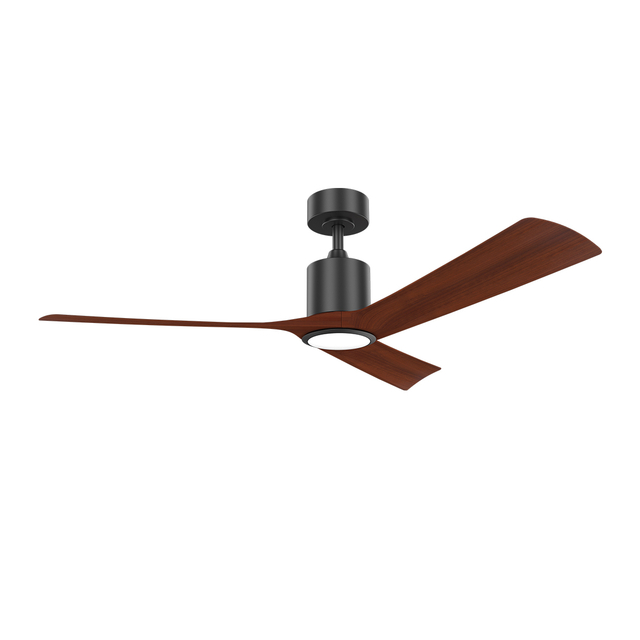 High Quality Ceiling Fan 52 Inch 3 Solid Wood Blade DC AC Motor Ceiling Fan With Light And Remote Control