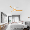 High End Luxury Ceiling Fans Modern Design 52 Inch 3 Blade Ceiling Fan With Light And Remote Control KBS-52K185